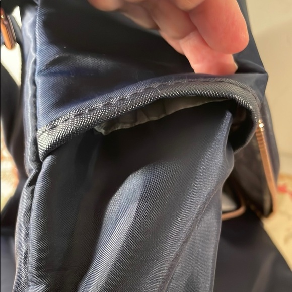 Aimee Kestenberg Blue Structured Backpack with Durable Fabric - Picture 8 of 13